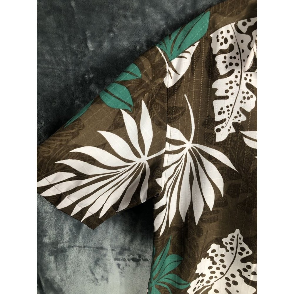 Havanera Hawaiian Shirt Men’s Floral Button Down Tropical Shirt Adult Medium - Picture 7 of 16